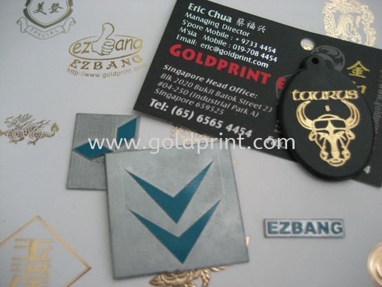 Zinc-Plate cutting Samples CNC Engraving Router Machineries Singapore Supply Suppliers | Goldprint Enterprise Pte Ltd