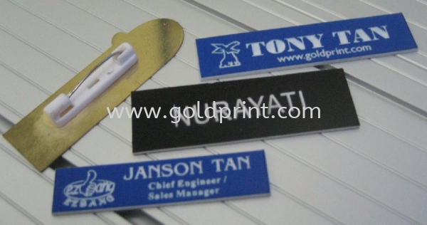 Badges Engraving(VIDEO) Samples Rubber Stamp, Seal n Signcarft Machine Singapore Supply Suppliers | Goldprint Enterprise Pte Ltd