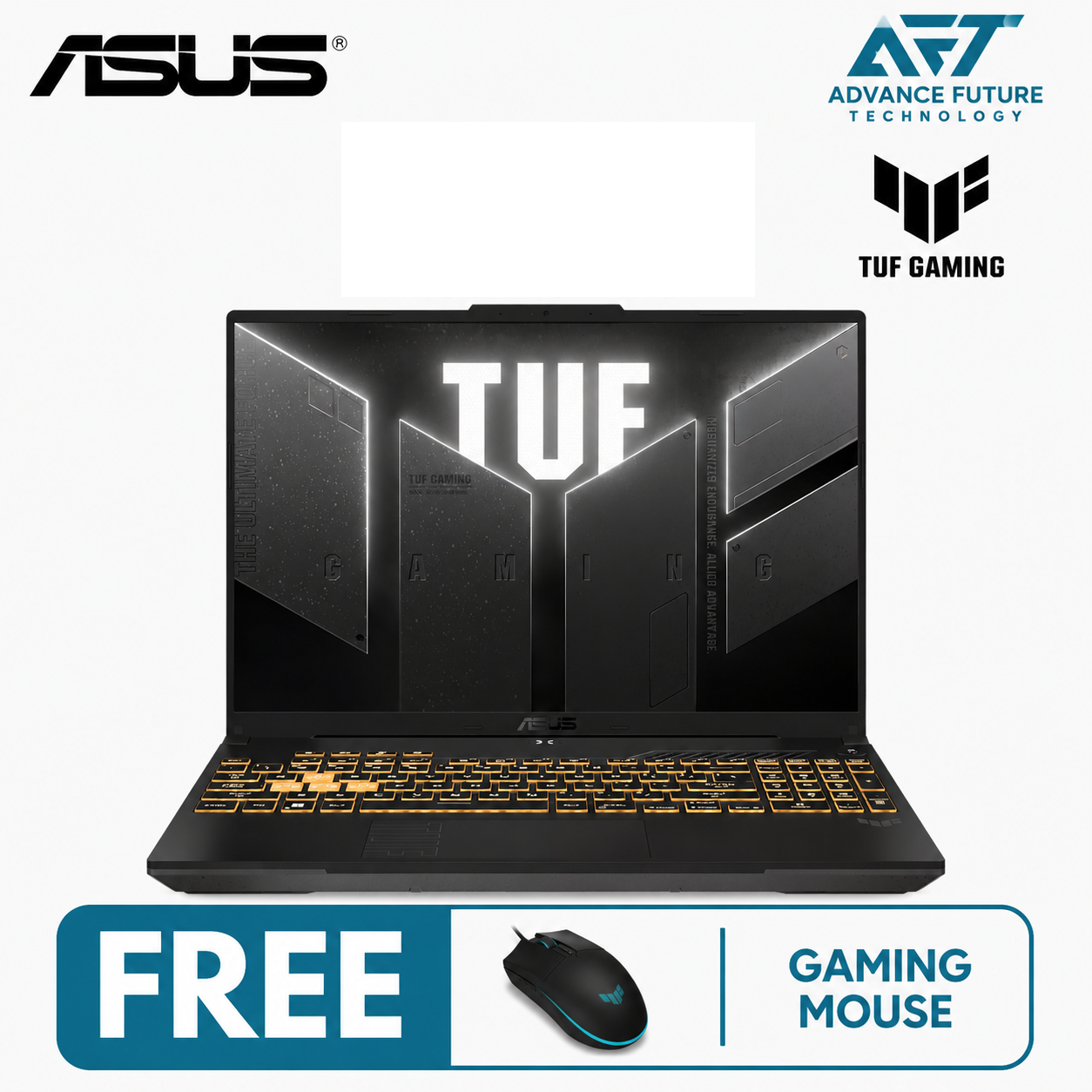 Asus TUF Gaming F16 FX607V-URL009W 16'' WUXGA 144Hz Gaming Laptop Gray ( Intel Core 5 210H, 16GB, 512GB SSD, RTX4050, W11 )