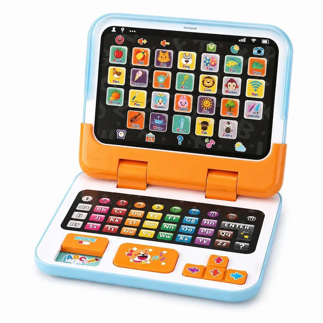 FiveStar 2-in-1 Learning Laptop for Kids – Educational Tablet & Keyboard Toy