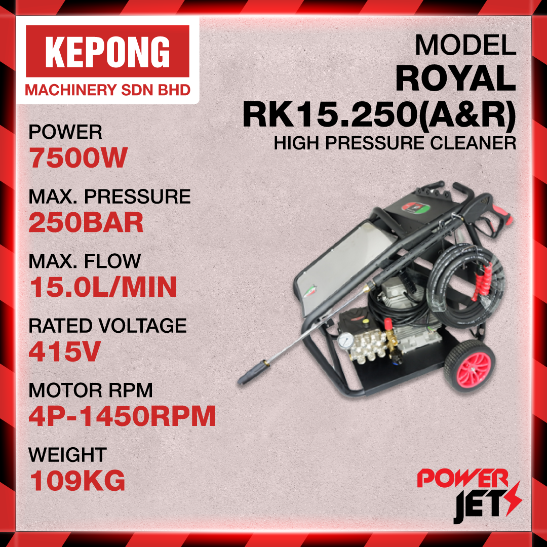 Power Jet Royal RK15.250 high pressure cleaner