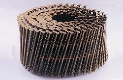 15° Wire Collated Coil Pallet Nails (0.099″)