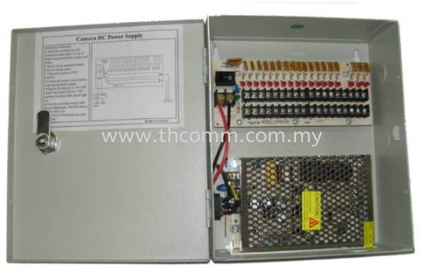 SWITCHING POWER SUPPLY  Power Supply CCTV Products   Supply, Suppliers, Sales, Services, Installation | TH COMMUNICATIONS SDN.BHD.