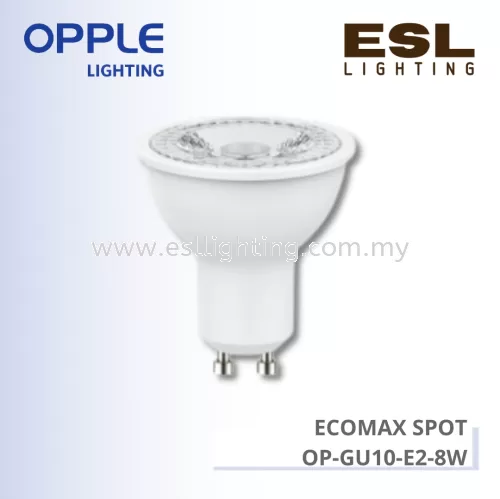OPPLE LED BULB ECOMAX SPOT - OP-GU10-E2-8W