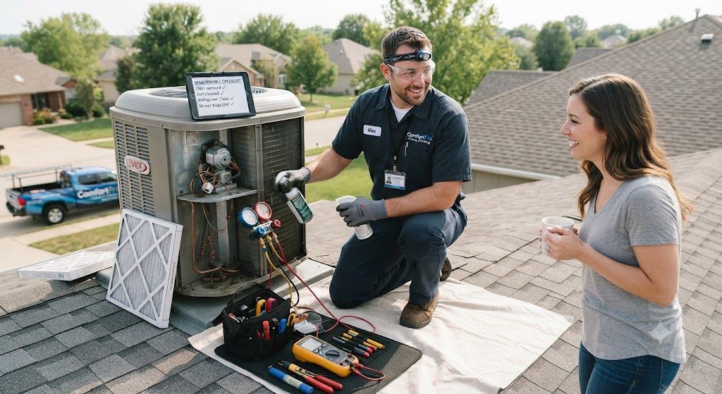 HVAC servicing best practices