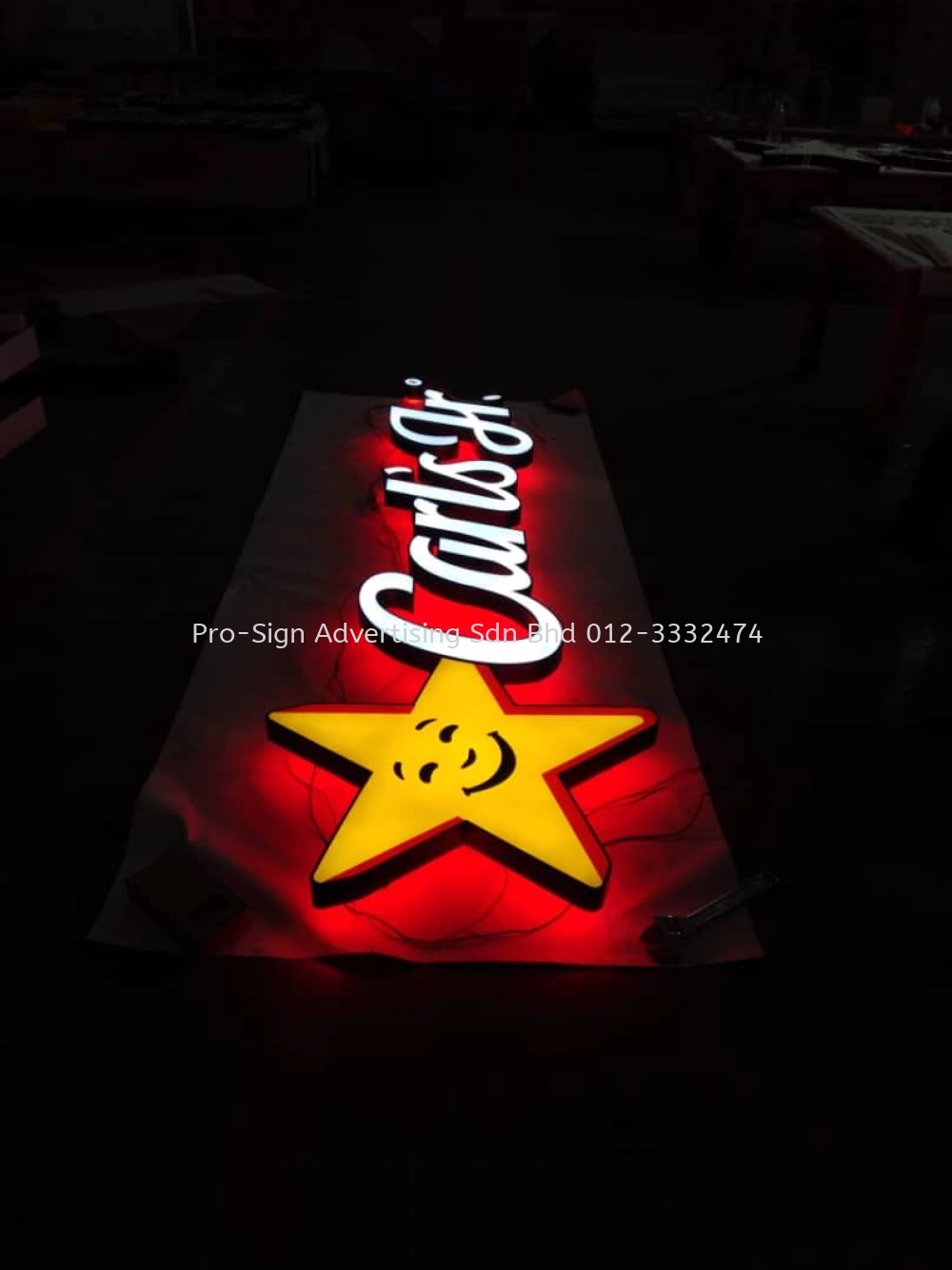 FRONT & BACKLIT (CARL‘S JR., SUBANG, 2019)