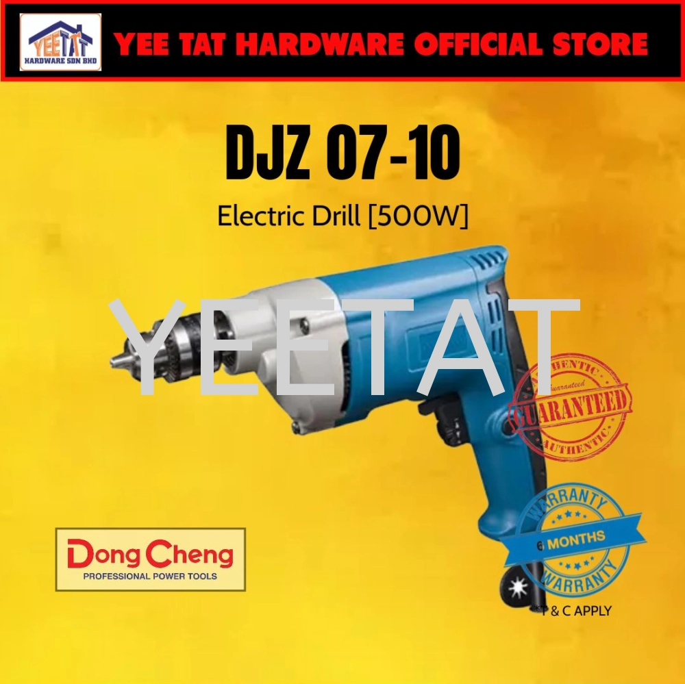 [ DONGCHENG ] DJZ07-10 ELECTRICAL DRILL (500W)