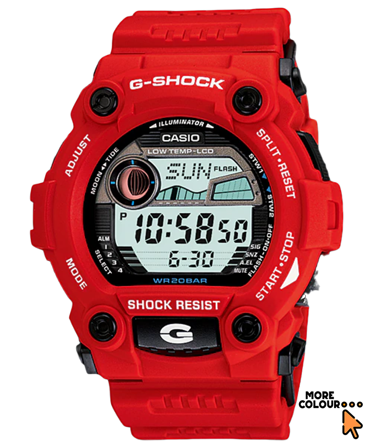 G-7900 | G-Shock Tide Graph & Moon Data