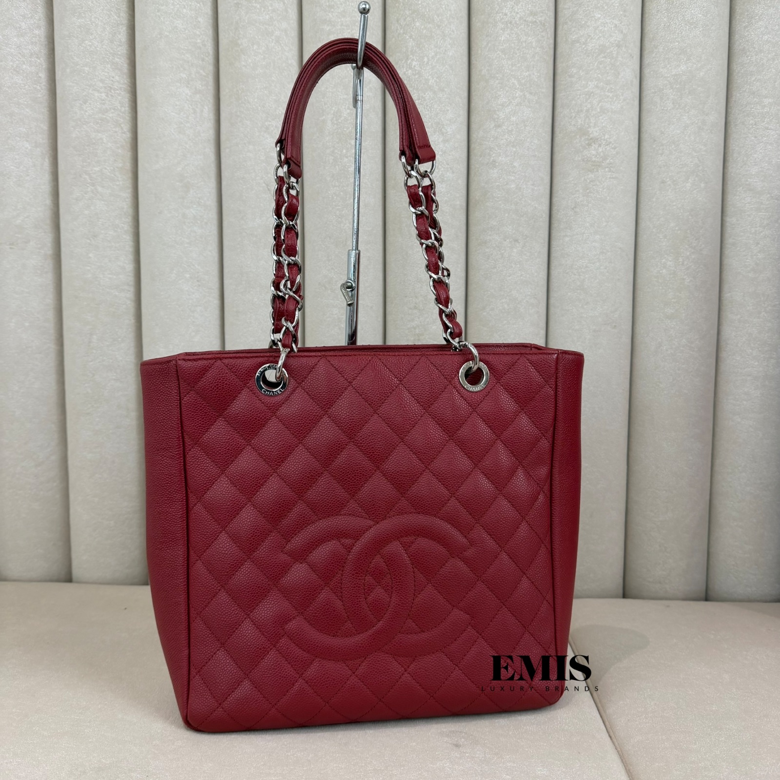 Chanel Caviar Petit Shopping Tote- Preloved Luxury Bag