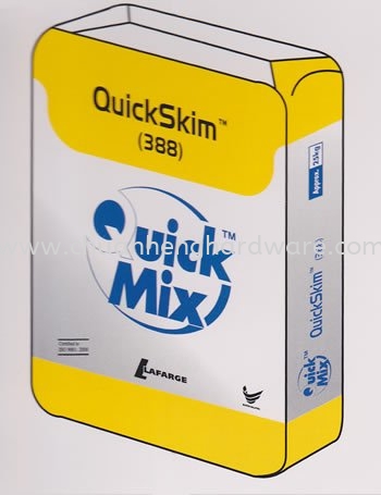 QuickSkim 388 Quick Mix Cement CEMENT Johor Bahru (JB), Malaysia Supplier, Supply, Wholesaler | CHUAN HENG HARDWARE PAINTS & BUILDING MATERIAL