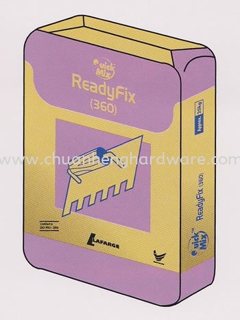 ReadyFix 360 Quick Mix Cement CEMENT   Supplier, Supply, Wholesaler | CHUAN HENG HARDWARE PAINTS & BUILDING MATERIAL