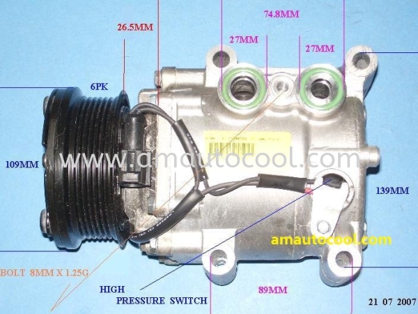 (CPS)   Ford Compressor Others Johor Bahru JB Malaysia Air-Cond Spare Parts Wholesales Johor, JB,  Testing Equipment | Am Autocool Electronic Enterprise