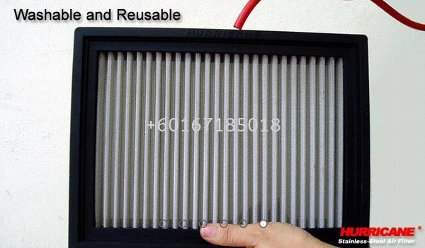 HURRICANE Stainless Steel Air Filter Longest Lasting Lifetime longest  HURRICANE AIR FILTER Johor Bahru JB Malaysia Supply, Supplier, Suppliers | Vox Motorsport