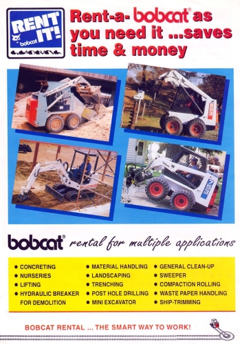 Bobcat Rental For Multiple Applications