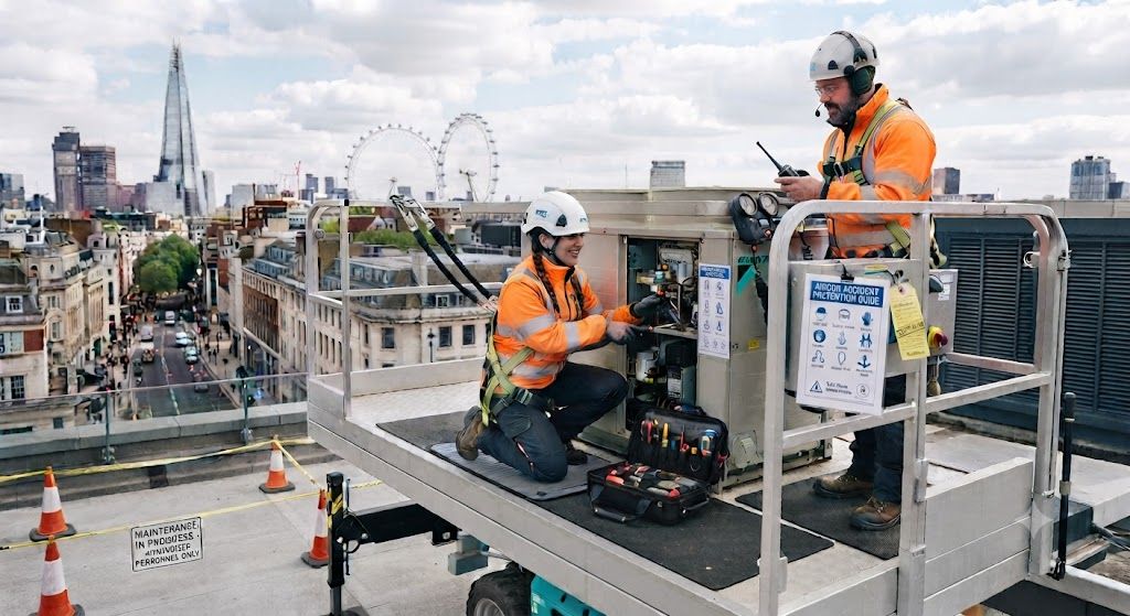 aircon maintenance safety training working at height