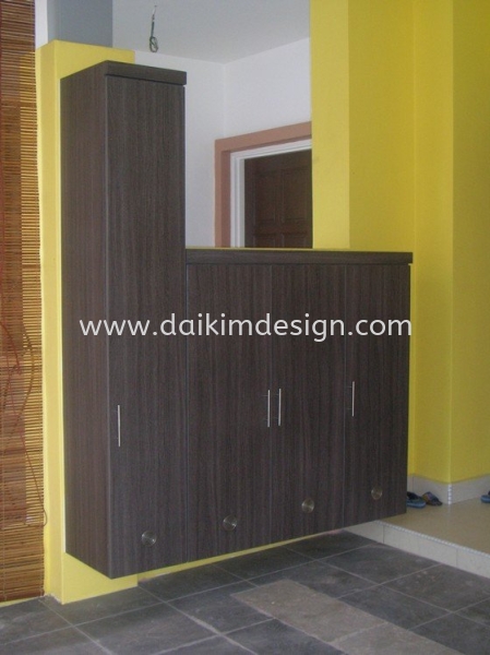 Kabinet kasut 01 Kabinet kasut Kulai Johor Bahru JB Design | Daikim Design