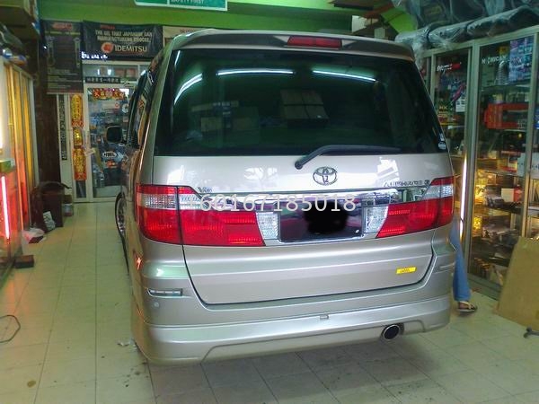 toyota alphard 2003 bodykit alphard 2003 TOYOTA Johor Bahru JB Malaysia Supply, Supplier, Suppliers | Vox Motorsport