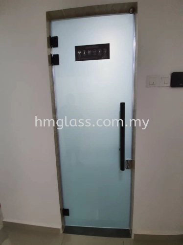 Glass Door Partition 