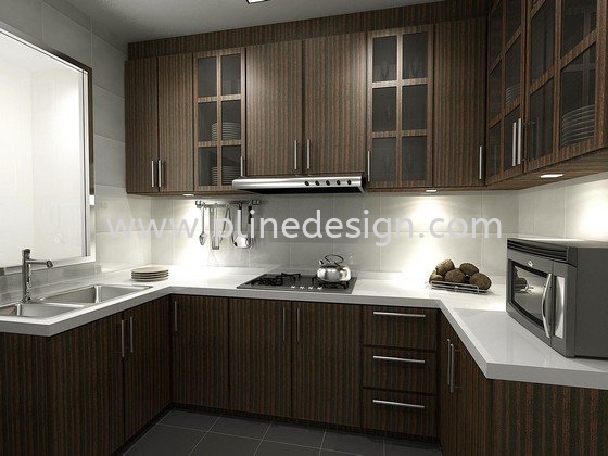 Wet Kitchen Design Wet Kitchen Kitchen Design JB Johor Bahru Design & Renovation | P LINE CONSTRUCTION SDN BHD