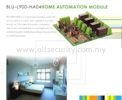 Bluguard Automation I/O Mudule(4 channels) Bluguard Burglary Alarm System Singapore, Johor, Senai, Selangor, Seremban, Malaysia Manufacturer, Supplier, Supply, Supplies | AST Automation Pte Ltd