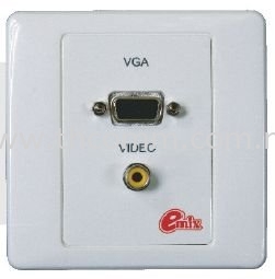 VGA&Video Socket Panel Accessory  Projector   Supply, Suppliers, Sales, Services, Installation | TH COMMUNICATIONS SDN.BHD.