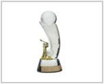 Crystal Golf Trophy