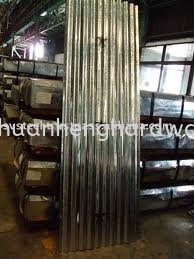 zinc currugated sheet ROOFING Johor Bahru (JB), Malaysia Supplier, Supply, Wholesaler | CHUAN HENG HARDWARE PAINTS & BUILDING MATERIAL