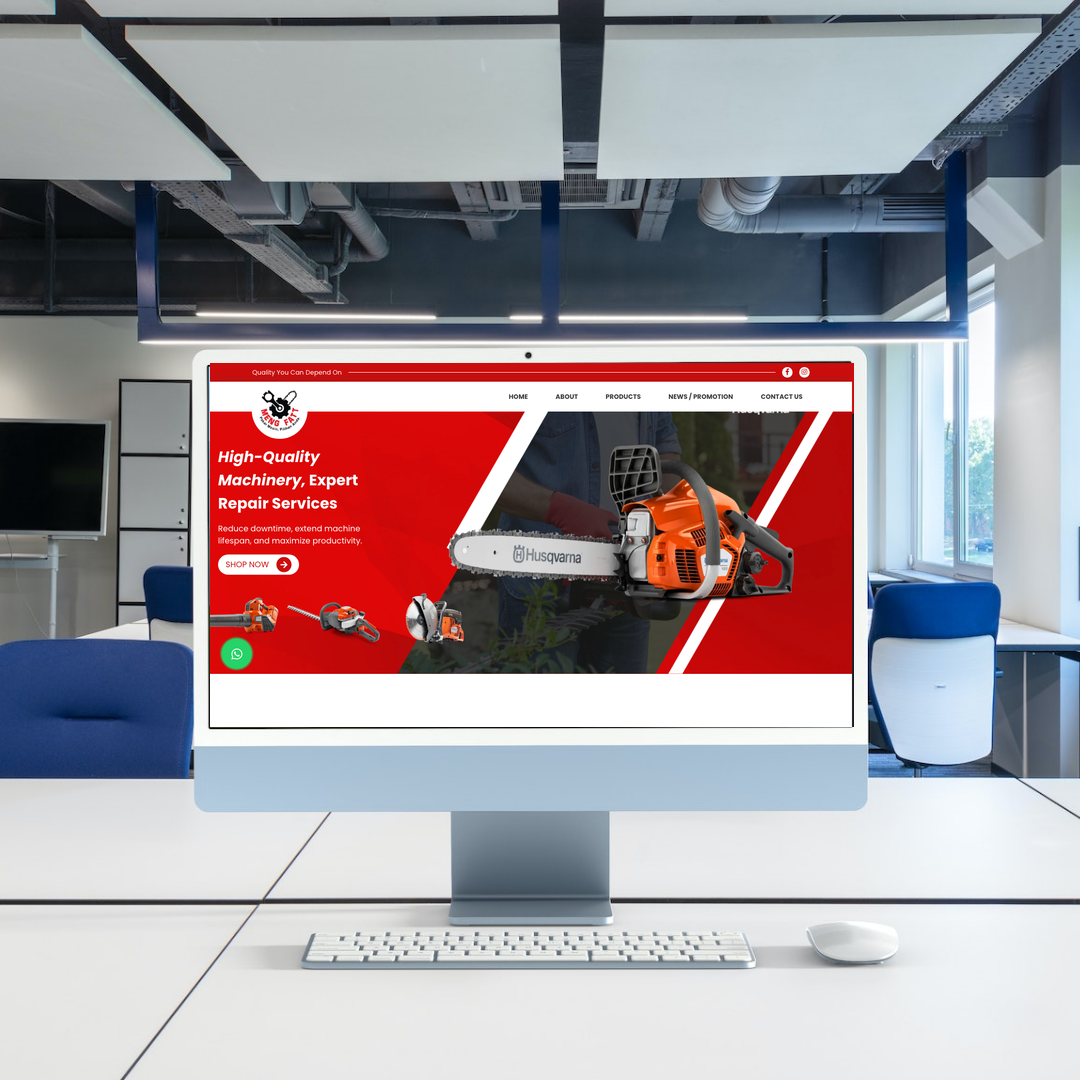 Engineering & Industrial Solutions Web Design | SEO | Digital Marketing | Selangor