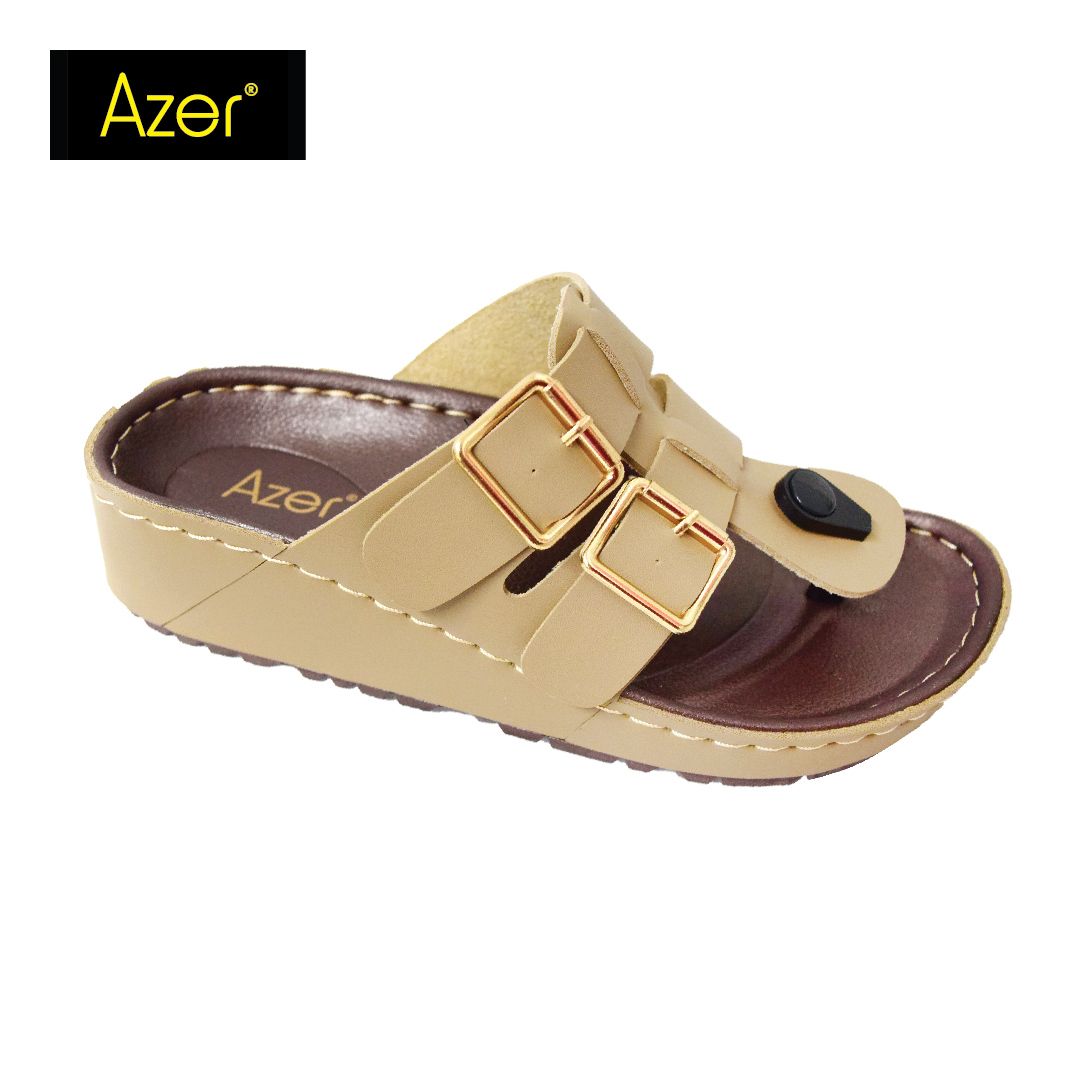 WOMEN UPPER STITCHING COMFORT SLIPPER (LA 529-KH) (AL.X)