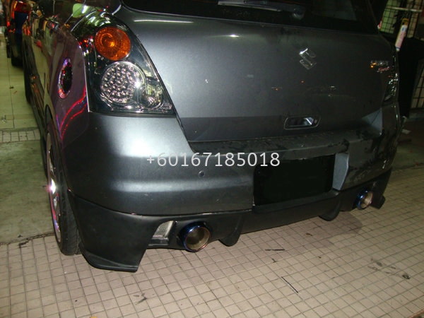 2005 2006 2007 2008 2009 2010 2011 suzuki swift zc31s sport sunline racing style rear diffuser for swift sport add on upgrade slr style performance look matt black frp material new set SWIFT SLR SUZUKI  Johor Bahru JB Malaysia Supply, Supplier, Suppliers | Vox Motorsport