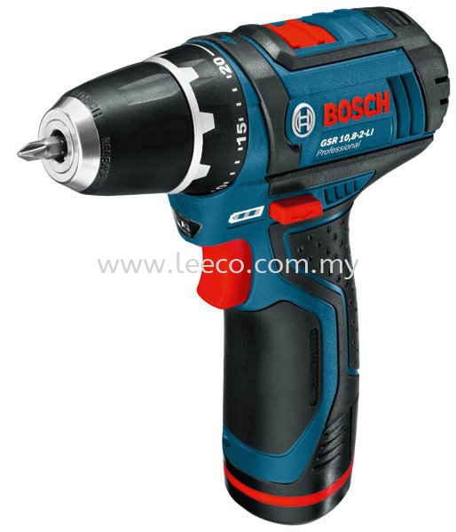 Bosch cordless impact drill GSR 10.8-2-LI Bosch power tool Machinery and Power Tools JB Johor Bahru Malaysia Hardware Supply Suppliers | Leeco Industrial Supply