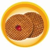 Fun Hut Waffle Biscuit