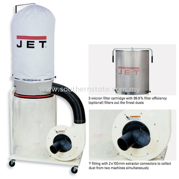 Jet Dust Collector Jdc 1100a Dust Collector Machine Woodworking Malaysia Johor Bahru Jb Supplier Southern