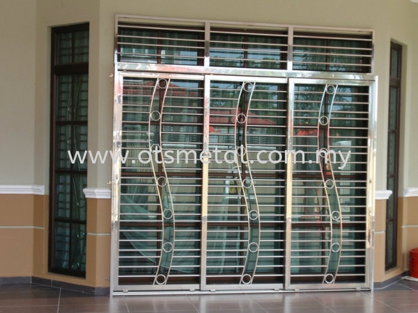 SSD005 Stainless Steel Door Johor Bahru (JB) Design, Supplier, Supply | OTS Metal Works