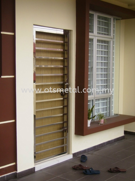 SSD002 Stainless Steel Door Johor Bahru (JB) Design, Supplier, Supply | OTS Metal Works