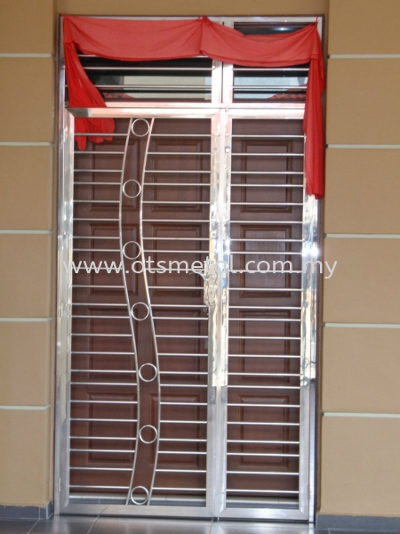 SSD009 Stainless Steel Door Johor Bahru (JB) Design, Supplier, Supply | OTS Metal Works