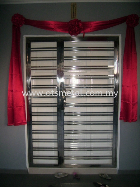 SSD001 Stainless Steel Door Johor Bahru (JB) Design, Supplier, Supply | OTS Metal Works