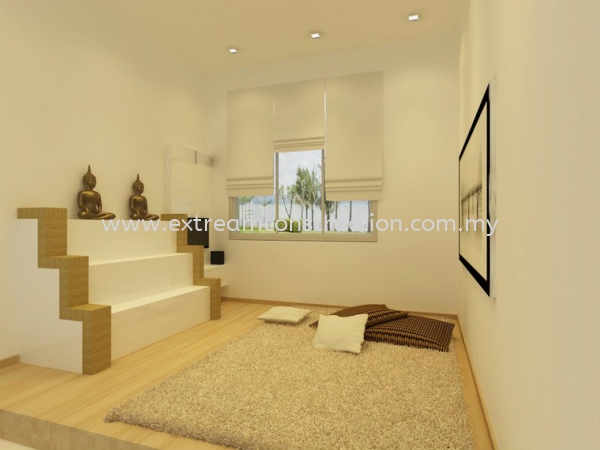  Horizon Hill Double Storey House Altar Design Johor Bahru JB Malaysia Interior Design, Exterior Design, Construction, Renovation | Extream Home Decor Sdn Bhd