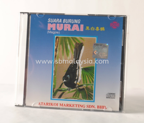 BCD-AS010  Suara Burung Murai CD Suara Burung Bird Malaysia, Johor, Pekan Nanas, Selangor Supply, Supplier, Wholesale | SB Pet (J) Sdn Bhd