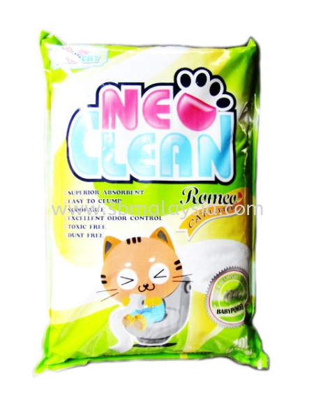 NC-006  Neo Clean BabyPowder 10L Cat Litter Cat Malaysia, Johor, Pekan Nanas, Selangor Supply, Supplier, Wholesale | SB Pet (J) Sdn Bhd