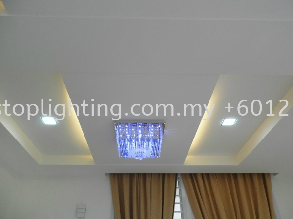  Plaster Ceiling Taman Indahpura Johor Bahru JB Skudai Renovation | One Stop Lighting & Renovation