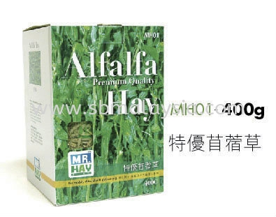 MH01  Mr.Hay Alfalfa Hay 400g Rabbit Vegetal Food - Alfalfa Hay Rabbit Malaysia, Johor, Pekan Nanas, Selangor Supply, Supplier, Wholesale | SB Pet (J) Sdn Bhd