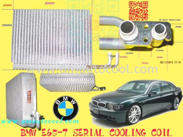 (CLC)  BMW E65-7 Cooling Coil  Cooling Coil Car Air Cond Parts Johor Bahru JB Malaysia Air-Cond Spare Parts Wholesales Johor, JB,  Testing Equipment | Am Autocool Electronic Enterprise