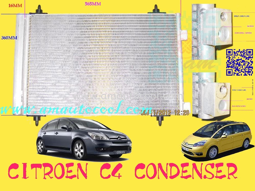 CDS) Citroen C4 Condenser Condenser Car Air Cond Parts Johor Bahru JB  Malaysia Air-Cond Spare