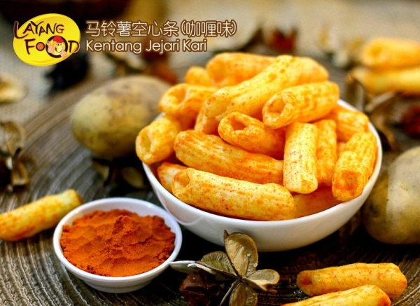 Potato Nail Sticks (Curry) ÂíÁåÊí¿ÕÐÄÌõ (¿§à¬Î¶) Tapioca Crackers Johor, Layang-Layang, Malaysia, Melaka Supply, Supplier, Supplies | Layang Food Sdn Bhd