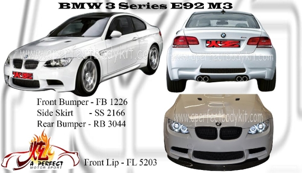 BMW 3 Series E92 M3 3 Series E92  BMW Johor Bahru JB Malaysia Body Kits | A Perfect Motor Sport