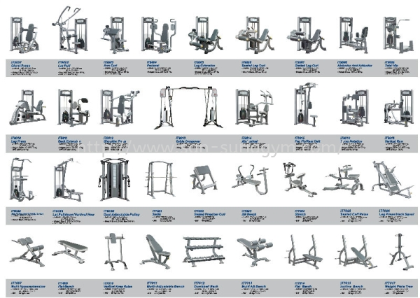 IT series Impulse Gym Equipments Johor Bahru (JB), Penang, Taman Universiti, Skudai, Senai, Georgetown Supplier, Suppliers, Supply, Supplies | San Suria Gym