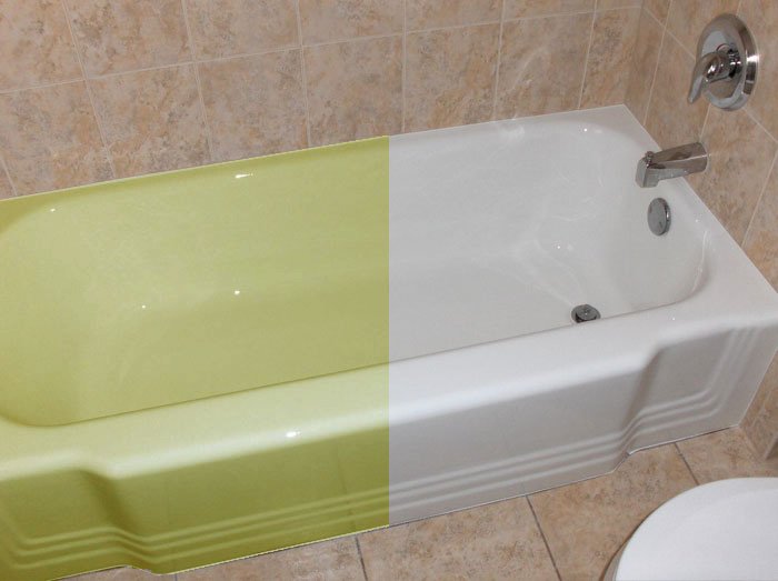 BATHTUB REFINISHING OR REGLAZING