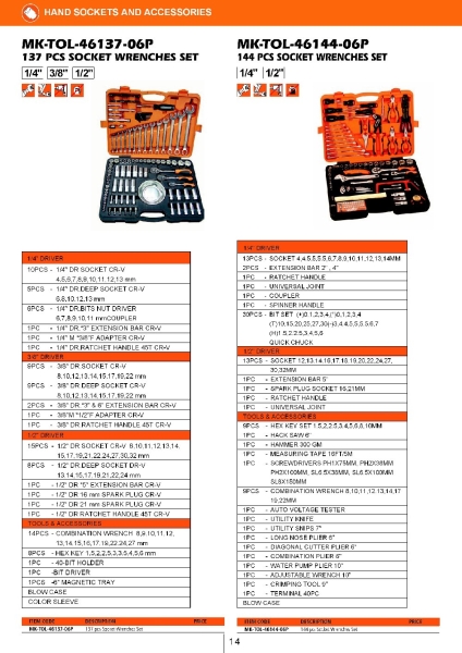 10 Hand Sockets and Accessories MR.MARK Tools Johor Bahru (JB), Masai, Pasir Gudang Supply, Supplier, Supplies | Standard Bolts & Tools Sdn Bhd