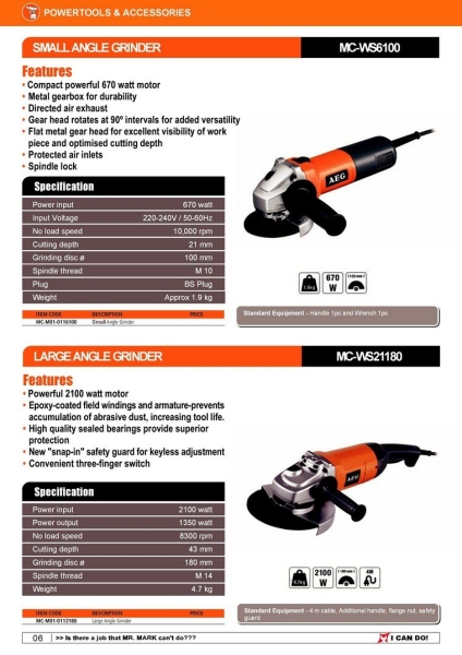 07 Power Tools / Accessories MR.MARK Tools Johor Bahru (JB), Masai, Pasir Gudang Supply, Supplier, Supplies | Standard Bolts & Tools Sdn Bhd